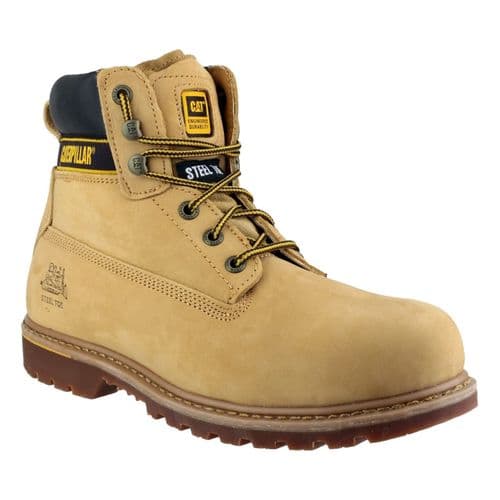 Caterpillar Holton Goodyear Welted Safety Honey